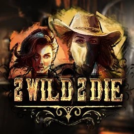 Slots logo of 2 Wild 2 Die from Hacksaw Gaming at Fugu Casino