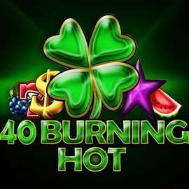 40 Burning Hot casino game by Amusnet Interactive – featured logo at Fugu Casino