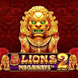 Slots logo of 5 Lions Megaways 2 from Pragmatic Play at Fugu Casino