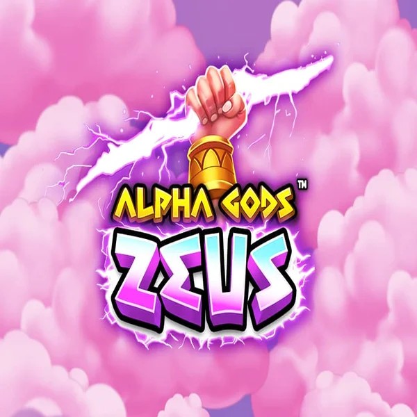 Alpha Gods Zeus logo – Slots by PearFiction Studios at Fugu Casino