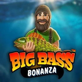 Big Bass Bonanza logo by Pragmatic Play Fugu Casino