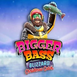 Bigger Bass Blizzard Christmas Catch casino game by Pragmatic Play – featured logo at Fugu Casino