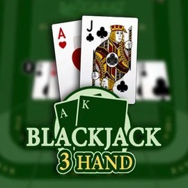 Blackjack 3H (Habanero) logo by Habanero at Fugu Casino