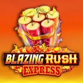 Blazing Rush Express online game logo by AreaVegas on fugucasinoo.eu.com