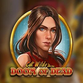 Official Slots logo: Cat Wilde and the Doom of Dead by Play'n GO at Fugu Casino