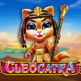 Cleocatra casino game by Pragmatic Play – featured logo at Fugu Casino