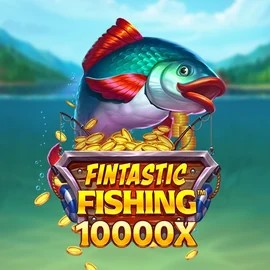 Fintastic Fishing logo – Slots by Foxium at Fugu Casino
