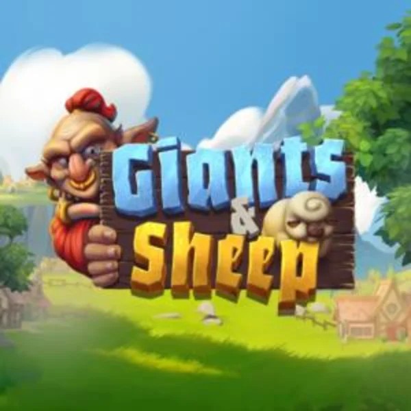 Giants and Sheep logo by Relax Gaming at Fugu CasinoGiants and Sheep