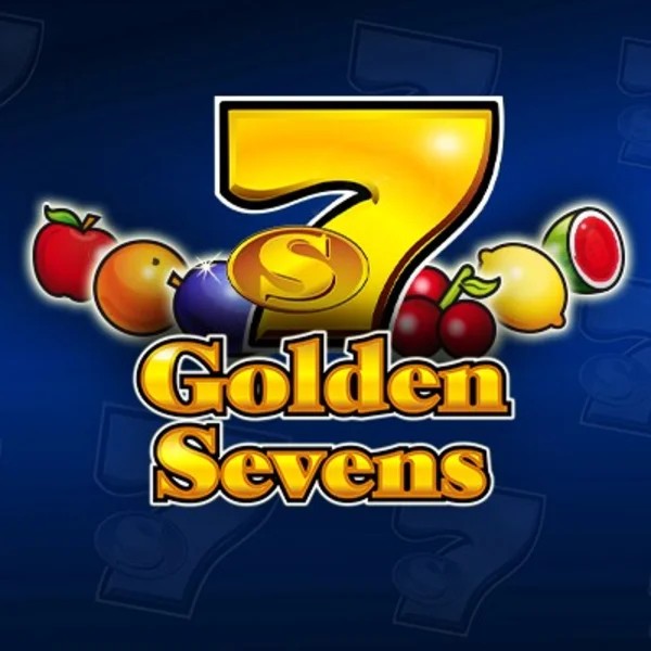 Golden Sevens slot logo by Greentube at Fugu Casino