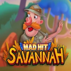 Mad Hit Savannah online game logo by RubyPlay on fugucasinoo.eu.com