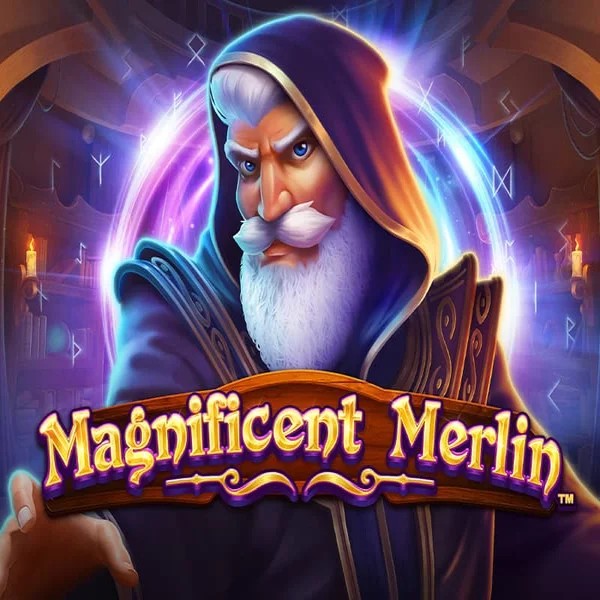Magnificent Merlin game by Greentube – logo hosted on Fugu Casino
