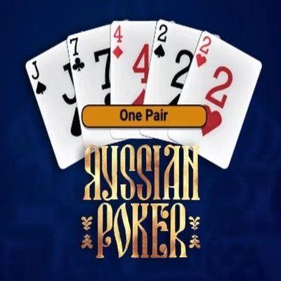 Russian Poker logo – Table Games by OneTouch Games at Fugu Casino