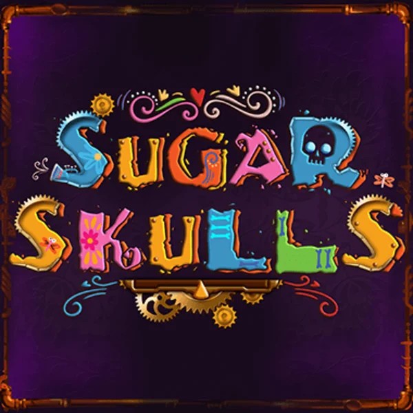 Sugar Skulls logo – Slots by Booming Games at Fugu Casino