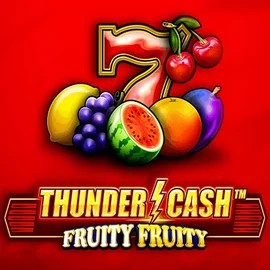 Thunder Cash Fruity Fruity logo by Novomatic Fugu Casino